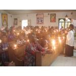 in the church before the procession.JPG